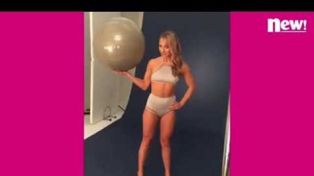 'New! goes behind the scenes with fitness guru Chloe Madeley'