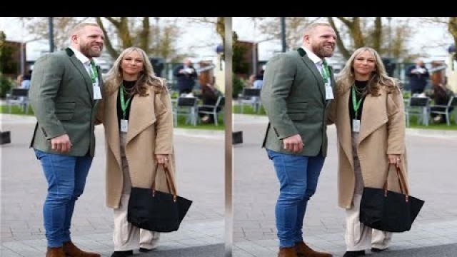 'Pregnant Chloe Madeley showed off her chic maternity style as she stepped out with James Haskell, wi'