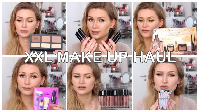 'XXL AMERIKA MAKE UP HAUL | NYX, Sephora, Colourpop, Kylie Cosmetics | +Review'