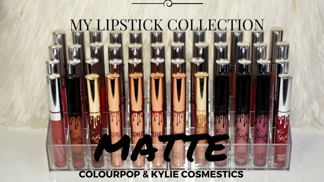 'Lipstick Collection | Colourpop & Kylie Cosmetics | Part 2'