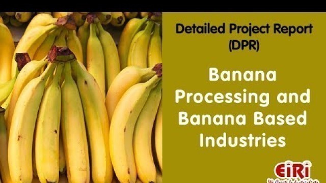 'Banana Processing and Banana Based Industries'