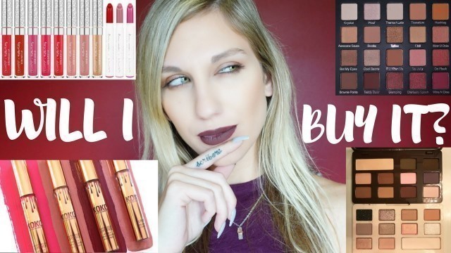 'WILL I BUY IT? │KYLIE COSMETICS, COLOURPOP, TOO FACED & VIOLET VOSS'