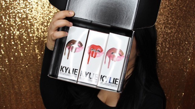 'Kylie Lip Kit Swatches & Reviews | Compared to Colourpop Ingredients'