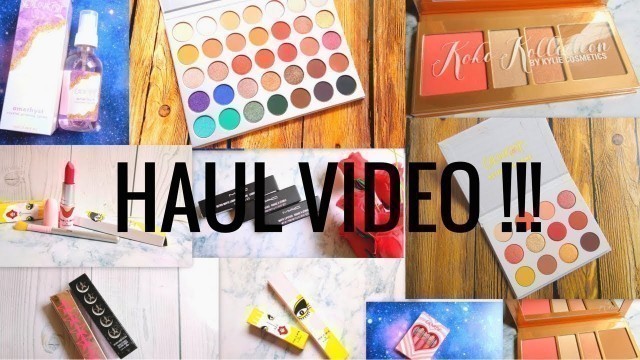 'HAUL VIDEO II DRUGSTORE II MAC II KYLIE II COLOURPOP & MORE...'