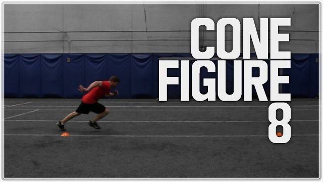 'Cone Figure 8 - Acceleration | Cone Drills for Speed and Agility Training'