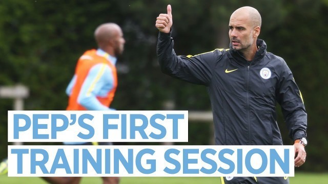 'PEP\'S FIRST TRAINING SESSION!'