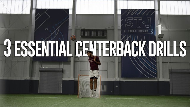 '3 Essential Drills for Centerbacks |Van Dijk| |Sergio Ramos|'