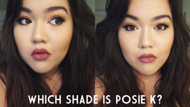 'KYLIE LIP KIT VS. COLOURPOP |  DUPE TEST + SWATCHES + LINER | REVIEW | KOKO K & POSIE K DUPE MIXES'