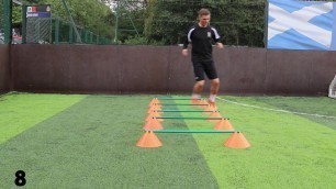 'Superdome Hurdles - 10 Football Training drills'