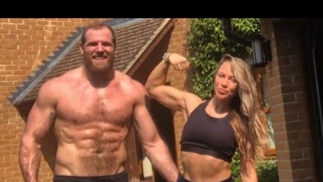 'Chloe Madeley made hubby James Haskell wear rugby scrum cap during sex'