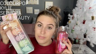 'LAST BEAUTY PURCHASES OF 2020 | COLOURPOP, KYLIE, SEPHORA & BBW'