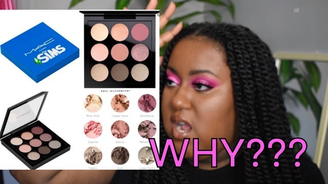 'Mac cosmetics doesn’t care about their customers. Mac x Sims 4 palette.'