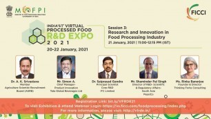 'Research and Innovation in Food Processing Industry'