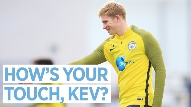 'KEVIN DE BRUYNE\'S INCREDIBLE FIRST TOUCH! 