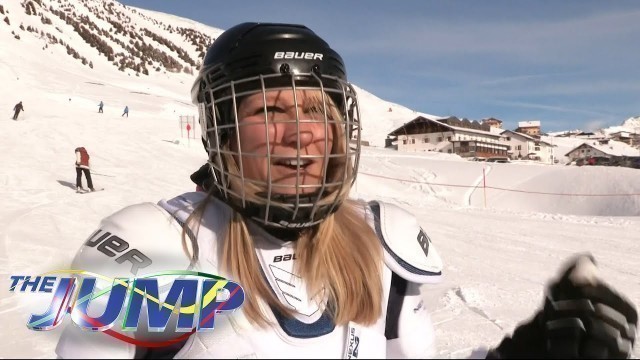 'Snow Cross Training: Chloe Madeley, Stacey Solomon & Louise Hazel | The Jump'