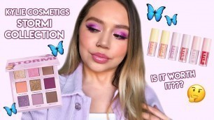 'KYLIE COSMETICS STORMI COLLECTION | IS IT WORTH IT? | Makeupbytreenz'