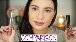 'Kylie Lip Kit vs. Colourpop Ultra Matte Lip | COMPARISON'