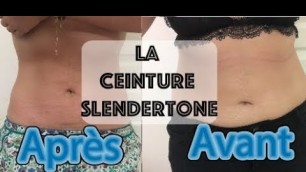 'Slendertone, la ceinture marche-t-elle?  [Avant/Après]'