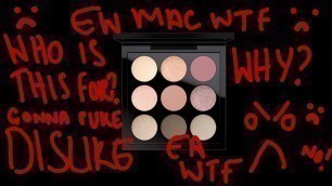 'the mac x sims palette made me cry inside'