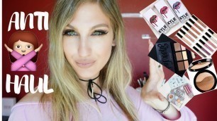 'ANTI HAUL │ URBAN DECAY, KYLIE, COLOURPOP, MAC, KVD & MORE'