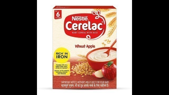 'Cerelac preparation#baby food#6 month+'