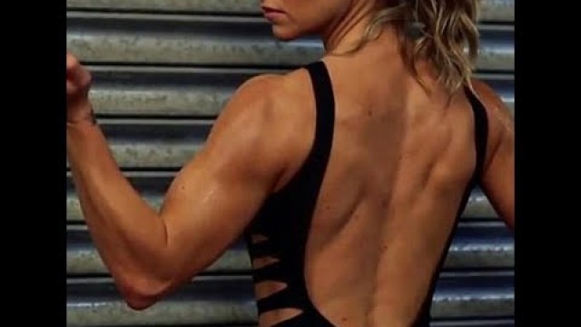 'Chloe Madeley says she is fed up of people claiming muscular female physiques look \'awful\''