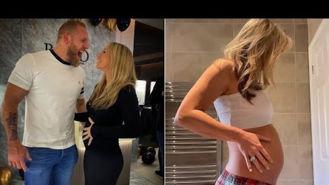 'Bombshell Chloe Madeley Showcases Blossoming Baby Bump as She Opens up on Struggles of Conceiving'