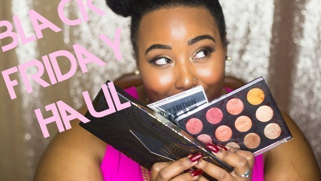 'Black Friday Haul | KYLIE COSMETICS, COLOURED RAINE, COLOURPOP + MORE!!'