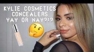 'Kylie Cosmetics Concealer Review (Compared to Tarte, Colourpop, Wet n Wild, Nars, MAC concealers)'