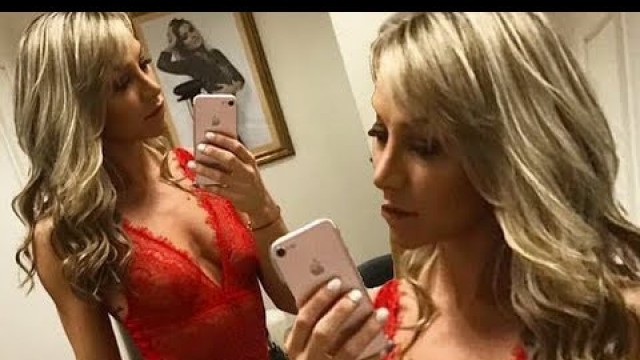 '✅  Chloe Madeley displays her gym-honed physique in a plunging red bodysuit as she awaits her return'