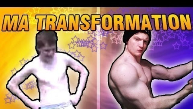 'Ma Transformation avec la Musculation (Avant après) : De p\'tit bougzer à Aujoud\'hui (MOTIVATION)'