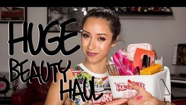 'HUGE Beauty Haul! Sephora VIB Sale, Ulta, Colourpop, Kylie Lippies, Etc.'