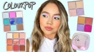 'COLOURPOP SHELL YEAH COLLECTION | SWATCHES, REVIEW + TUTORIAL | Makeupbytreenz'