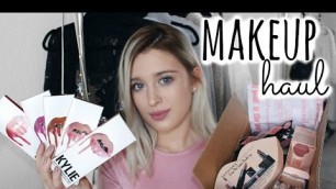 'HUGE MAKEUP HAUL - Kylie Cosmetics, Sephora, MAC, Colourpop & Drugstore!'