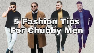 '5 Fashion Sigma Rule For Chubby Guys | Clothing Tips | Rabbu Style'