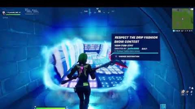 'New Fortnite fashion show creative Drip map code ( fortnite battle royale )'