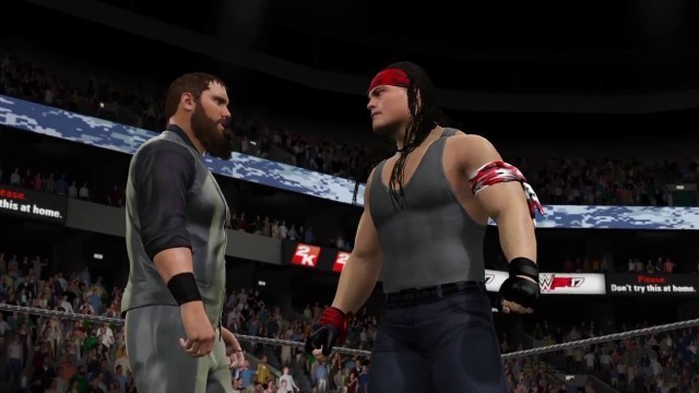 'WWE 2K17 curtis axel & bo dallas v the fashion police'