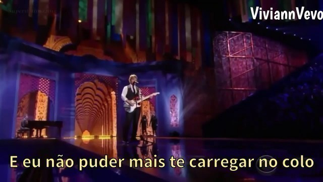 'Ed Sheeran \"Thinking Out Loud\" (Victoria\'s Secret Fashion Show 2014) Legendado'