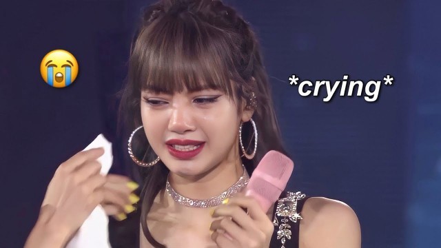 'BLACKPINK Crying Moments On Stage'