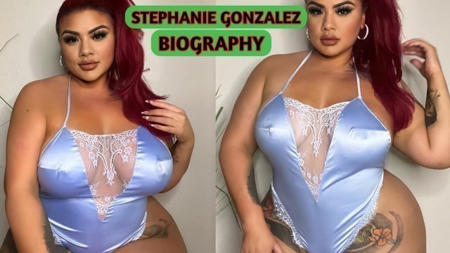 'Plus Size Model Stephanie Gonzalez Wiki Biography | American Fashion Model | Curve From USA'