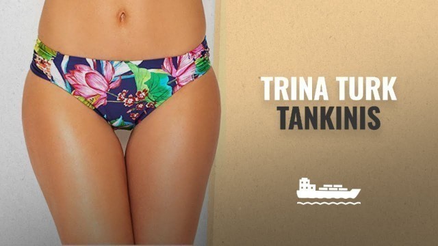 'Trina Turk Tankinis 2018 Mejores Ventas: Trina Turk Women\'s Side Shirred Hipster Bikini Swimsuit'