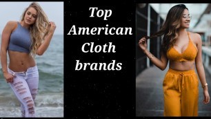 'Top 10 American Clothing brands | Famous Fashion Brands Of United states Of America'