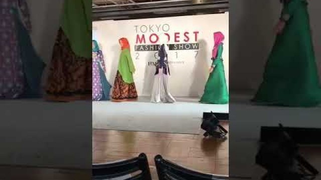 'Tokyo Modest Fashion show 2017, Accesories for moeslem dress'