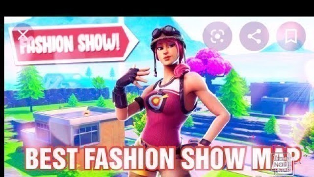 'BEST FASHION SHOW MAP EVER!!!'