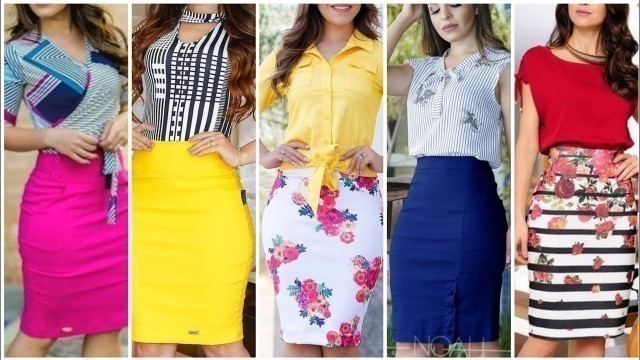 '45 Best And Stylish American Fashion Style Office Wear Pencil Skirts Outfits Collection 2021'