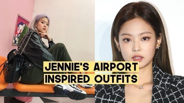 'Blackpink Jennie\'s Airport Fashion Inspired Outfits (ft. PUMA Cell Endura) | Q2HAN'