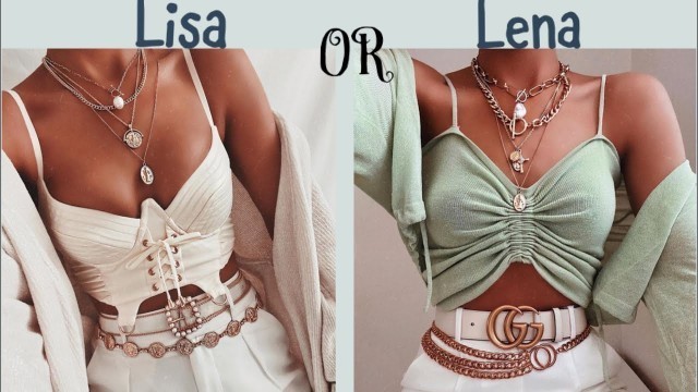 'Lisa or Lena ~ Best outfit ~ American style ~ Fashion ~ American outfit ~ American trend ~ style ~'