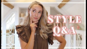 'ANSWERING YOUR FASHION DILEMMAS // HOW TO STYLE AUTUMN OUTFITS // Fashion Mumblr￼'