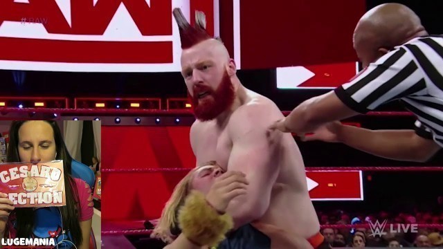 'WWE Raw Shakeup 4/16/18 Fashion Police vs Sheamus Cesaro'