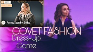 'Covet Fashion Dress Up Game | Famous Speeches Series 2/7 | Lavender Horizon - Daily'